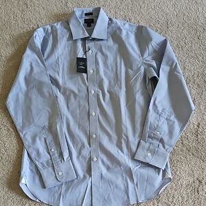 J Crew Ludlow Mens Light Blue Dress Shirt